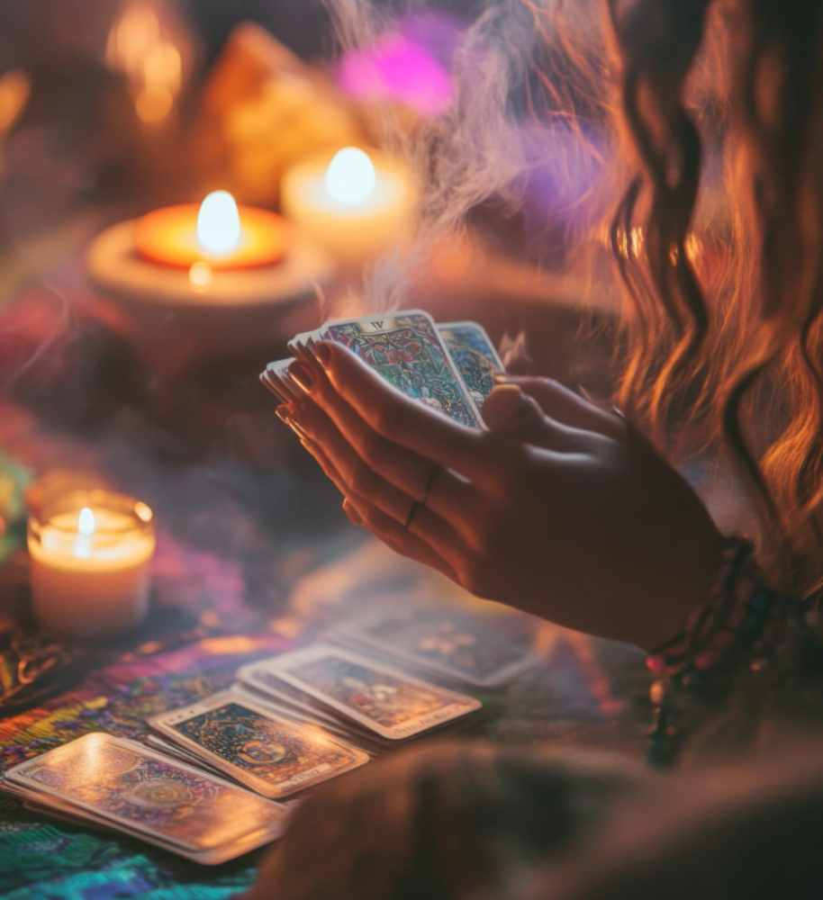 Psychic Violet portrait photo