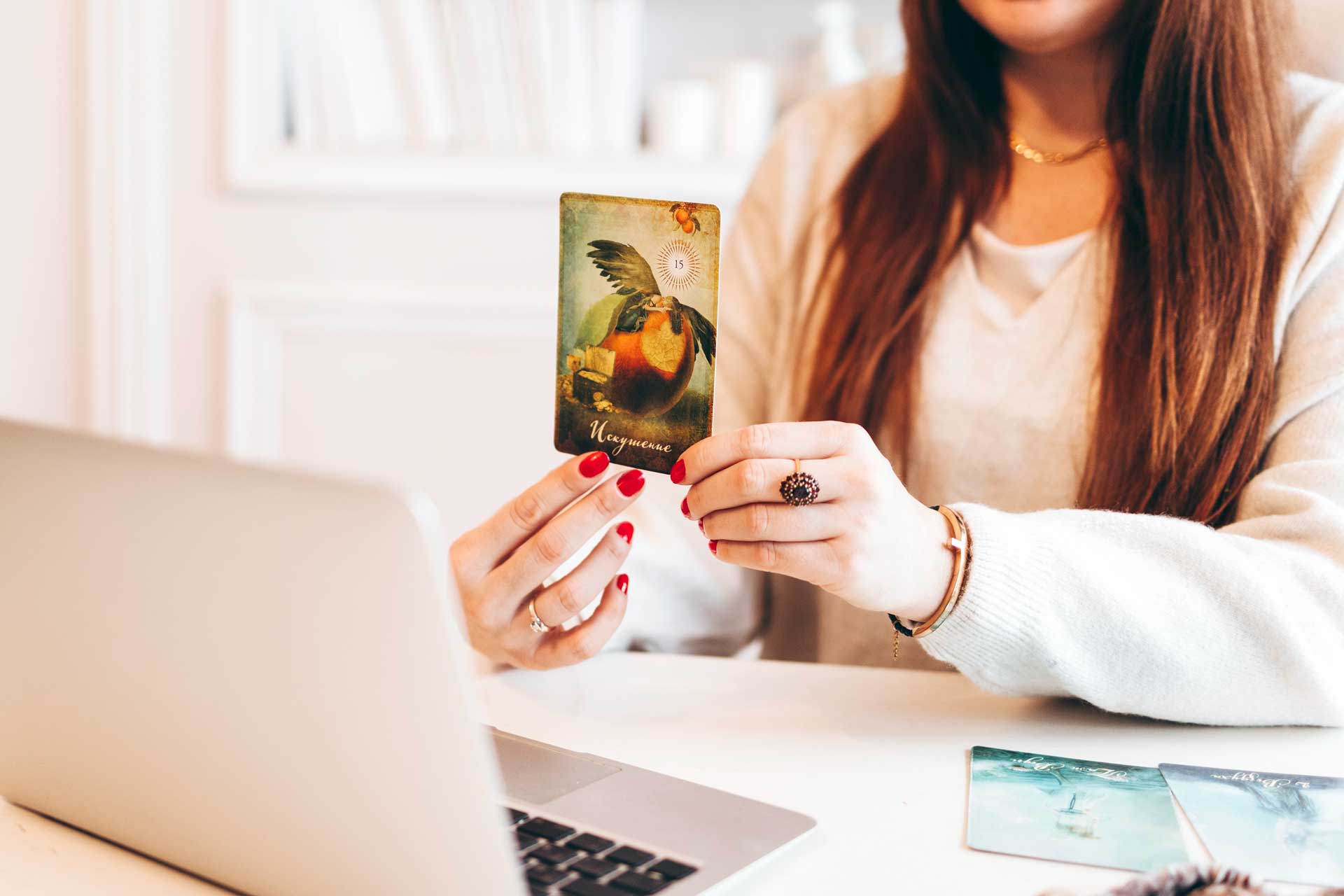 Blog post thumbnail — woman meditating with sunrise