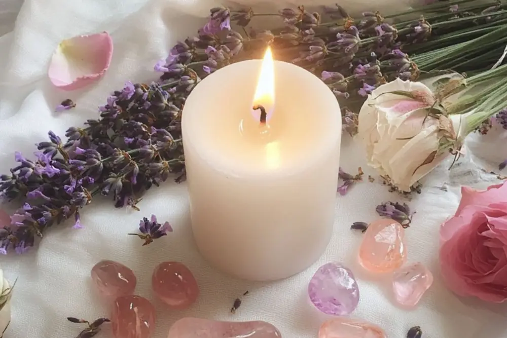 Moonstone and gemstone necklace jewelry piece